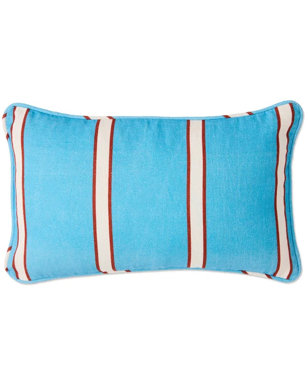 UPHOLSTERY RECTANGLE LOUNGE CUSHION in Piazza Stripe  from the amazing range of Kip & Co products