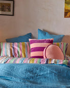 VELVET PEA CUSHION in Plum Jam from the amazing range of Kip & Co