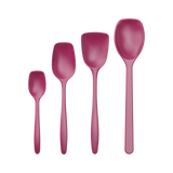ROSTI CLASSIC COOKING SPOON SET 4 Pcs in Beetroot by Rosti