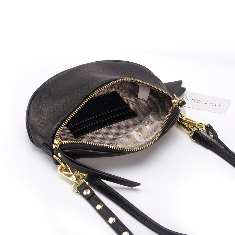 MINI OBSESSED CROSSOVER BAG in Black from Hi Ho & Co