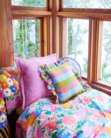 WOVEN CUSHION | Sunset Delight