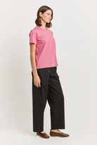CLASSIC ORGANIC COTTON TEE in Flamingo by Toorallie at Darling & Domain