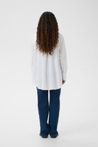 LELOIW LOOSE SHIRT  in Pure White by Inwear