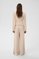 BREIZIW SLIT PANTS in Haze by Inwear