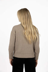 SERA JUMPER in Mushroom by Humidity Lifestyle