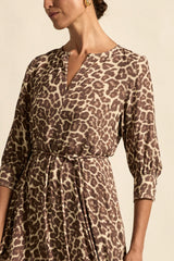SCENE DRESS in Ocelot from Zoe Kratzmann