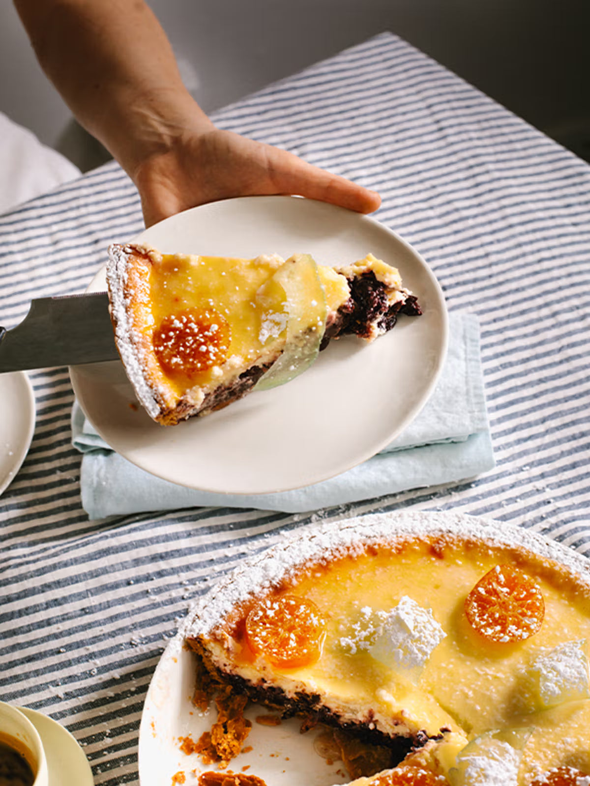 BREAD PLATE in Milk by Mud Australia