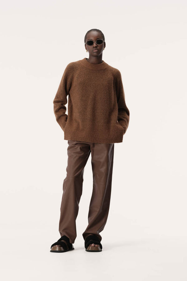 MONTILLA KNIT in Chestnut Marle from Elka Collective