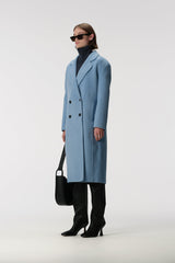 ANALINA COAT in Cornflower Blue from Elka Collective