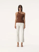 Elka Collective HAYNES TOP in Tan