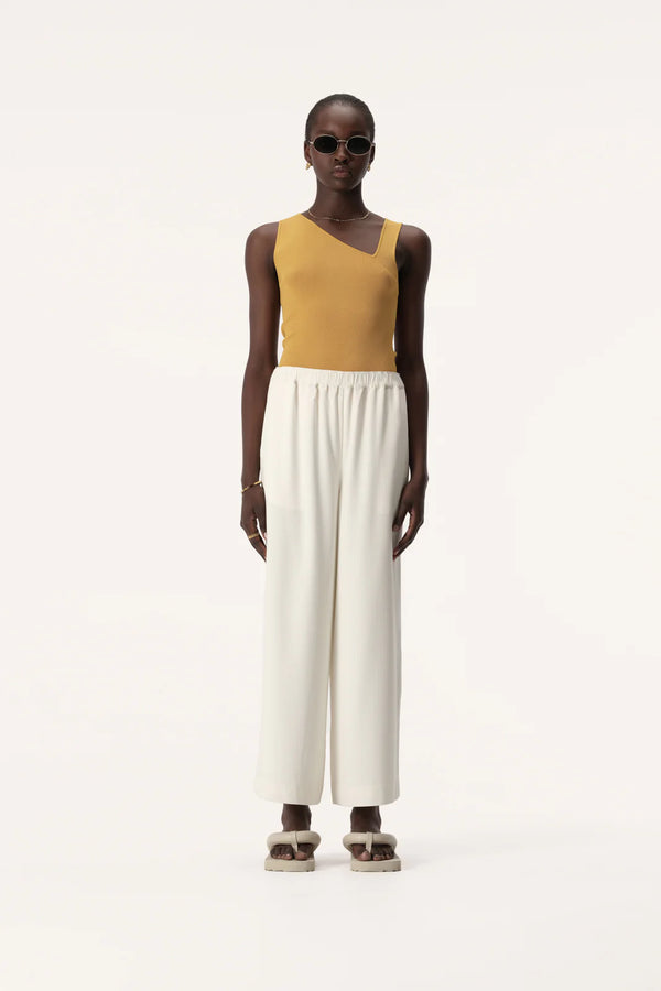 Elka Collective ROTH KNIT TOP in Marigold