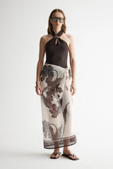 Elka Collective ANARA SARONG in Floral Print