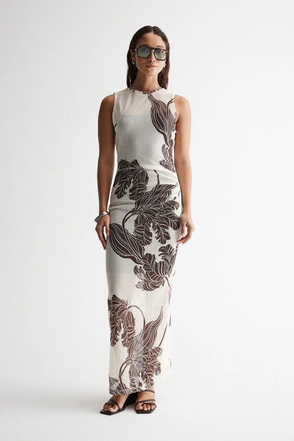 Elka Collective ANARA DRESS in Floral Print