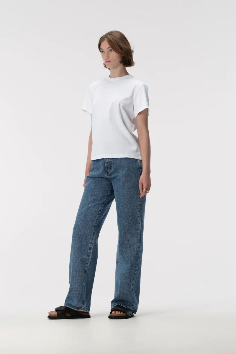 Elka Collective ZOE TEE in White