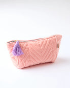 VELVET TOILETRY BAG in Sherbet from the amazing range of Kip & Co products