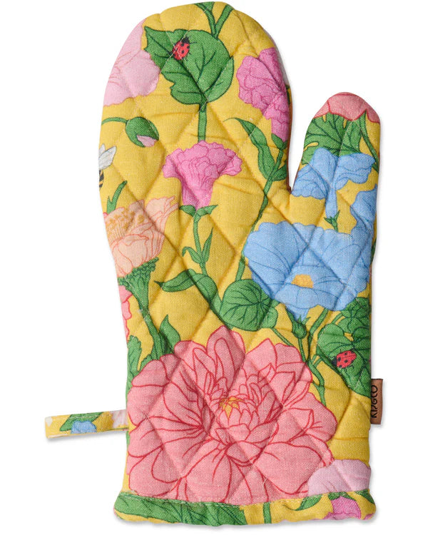 OVEN MITT in Follow The Sun Yellow from the amazing range of Kip & Co products
