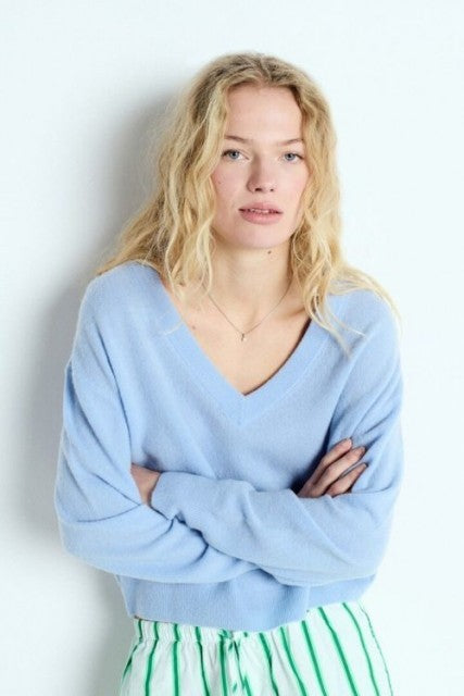 RAX18A V NECK in Atmosphere by American Vintage