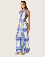 JORDI ONE SHOULDER JUMPSUIT in Jordi Print from MOS The Label