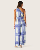JORDI ONE SHOULDER JUMPSUIT in Jordi Print from MOS The Label