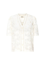 LORETTA SHIRT in Bright White from MOS The Label