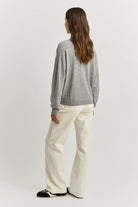 FINE JERSEY POLO in Light Ash by Toorallie