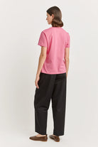 CLASSIC ORGANIC COTTON TEE in Flamingo by Toorallie at Darling & Domain