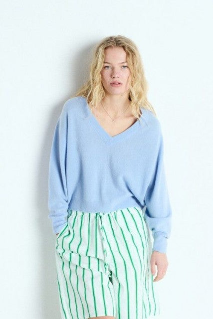 RAX18A V NECK in Atmosphere by American Vintage