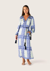 JORDI LONG SLEEVE MAXI DRESS in Jordi Print from MOS The Label