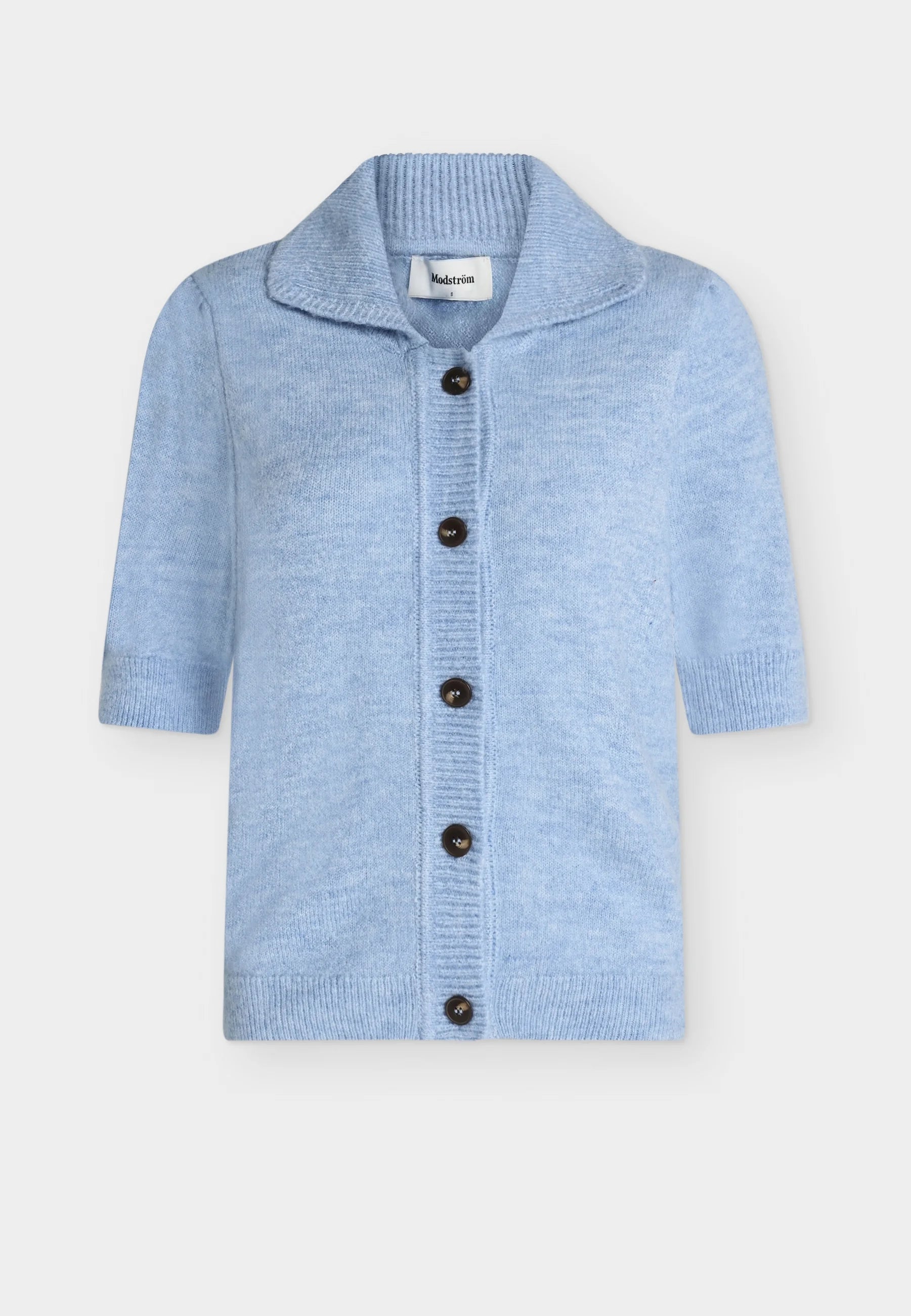 UZZIMD CARDIGAN in Cashmere Blue by Modstrom