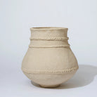 COTTON MACHE ROPE VESSEL in Honey from Marmoset Found