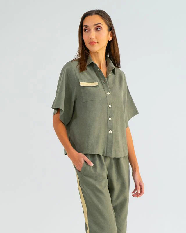 ISABEL SHIRT | Khaki
