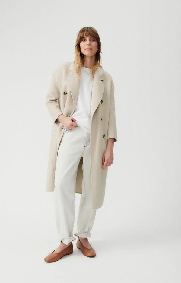 DADO404 COAT in Greige by American Vintage