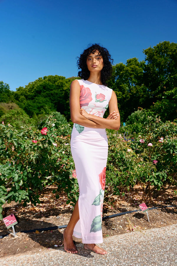 ARIEL MESH DRESS | Baby Rose