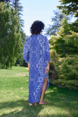 DORIS DRESS in Royal + Antique from Aston Studio