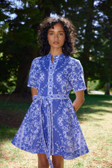 NAMI DRESS in Royal + Antique from Aston Studio