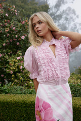 MAVIS BLOUSE in Baby from Aston Studio