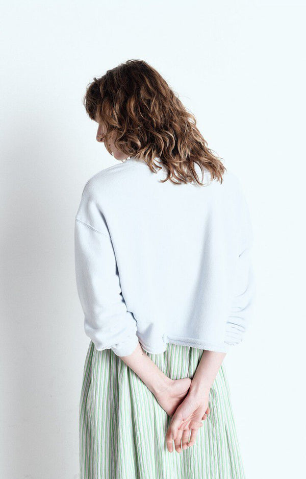 ATUBAY SWEATER ATU03A in Baby Blue by American Vintage