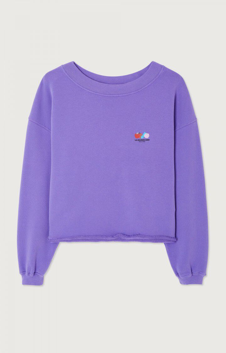 ATUBAY SWEATER ATU03A in Purple by American Vintage