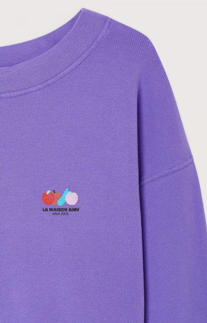 ATUBAY SWEATER ATU03A in Purple by American Vintage