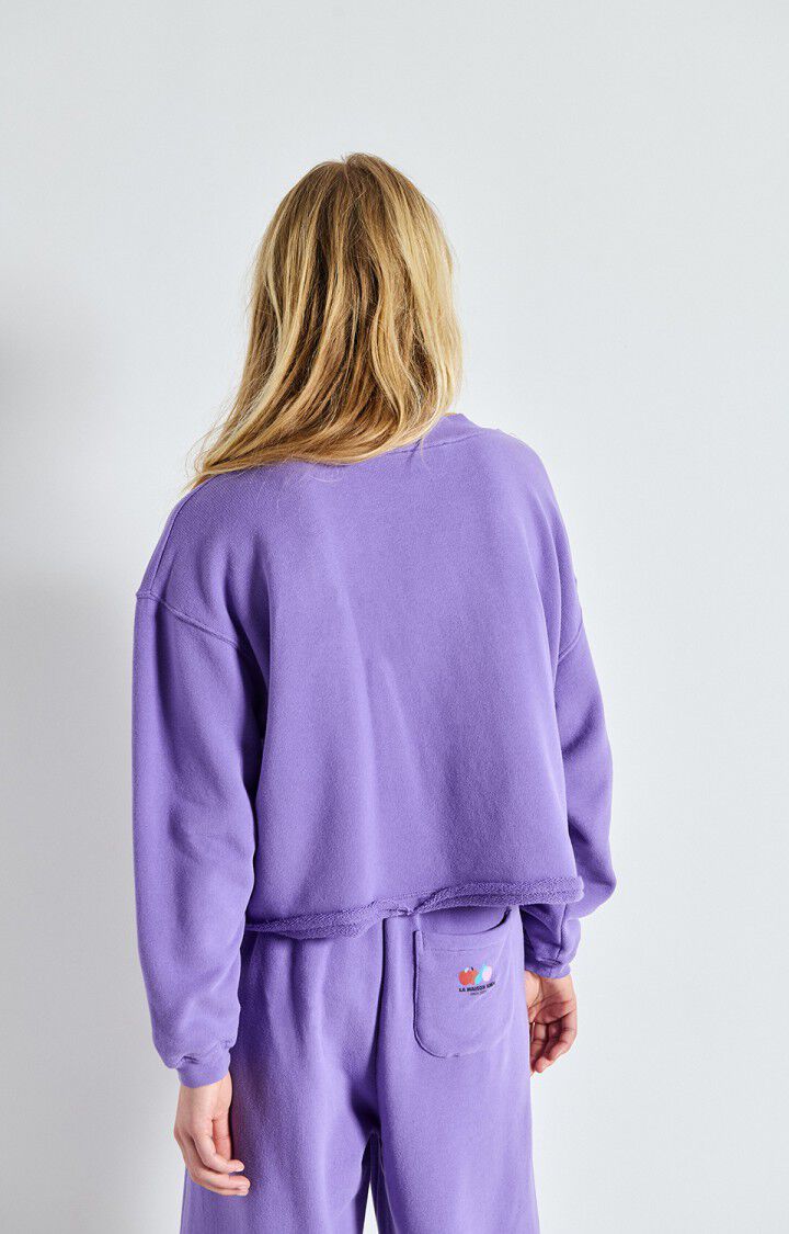 ATUBAY SWEATER ATU03A in Purple by American Vintage