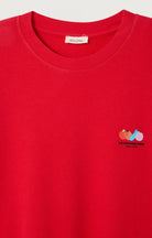 ATUBAY SWEATER ATU03DE in Tomato by American Vintage