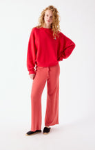 ATUBAY SWEATER ATU03DE in Tomato by American Vintage