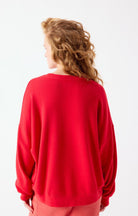 ATUBAY SWEATER ATU03DE in Tomato by American Vintage