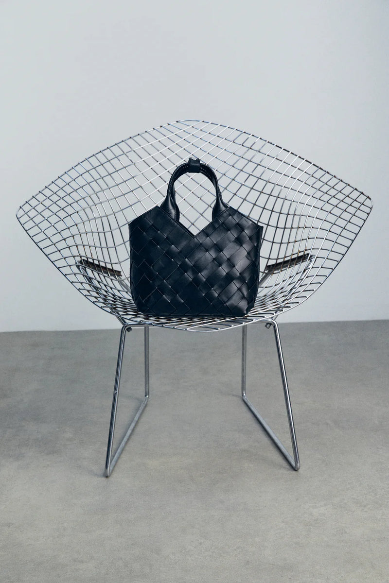 CABAS MINI in Black by Aleo