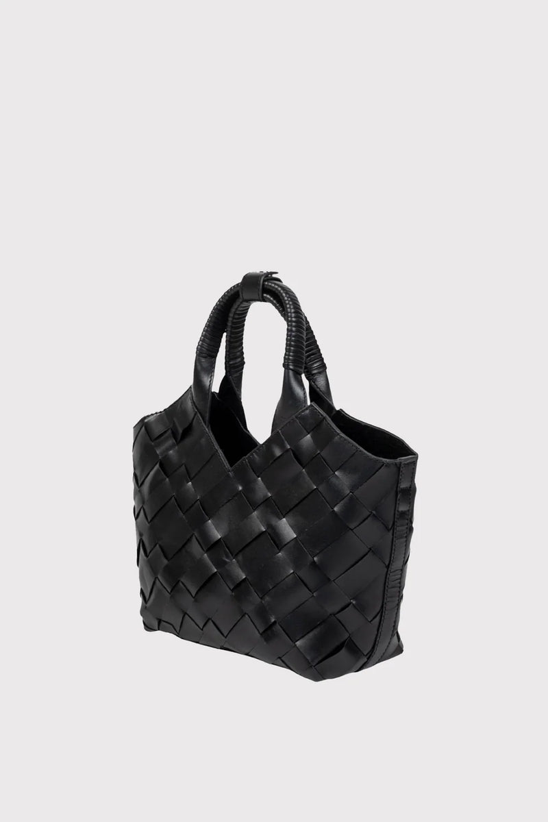 CABAS MINI in Black by Aleo