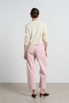 ACTIVE BARREL JEANS in Sea Pink by Dricoper