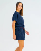 ADELINE KNIT TEE in Navy by ARLINGTON MILNE
