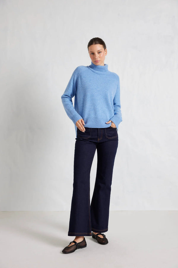 Alessandra TOASTIE POLO in Dusty Denim