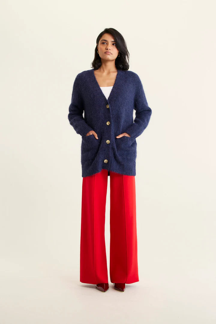 Alessandra WILLIAMSBURG CARDI in Navy