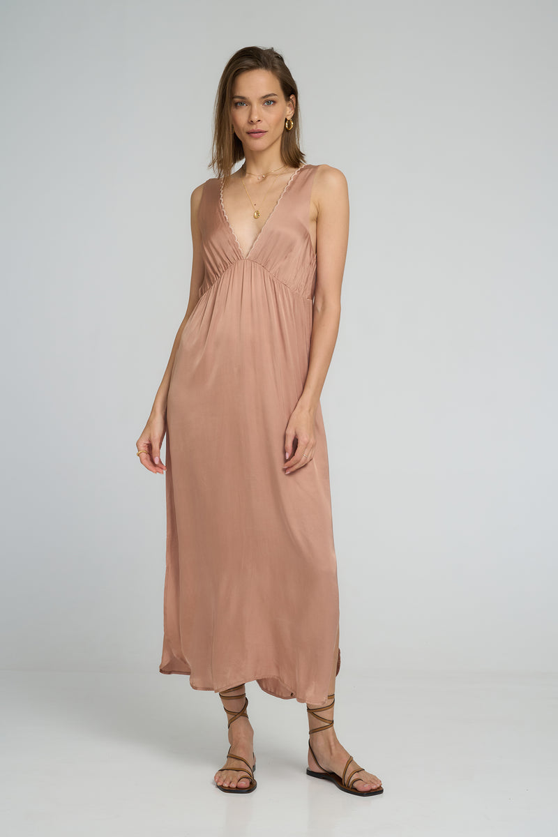 AMAZONIA DRESS | Rose Bisque